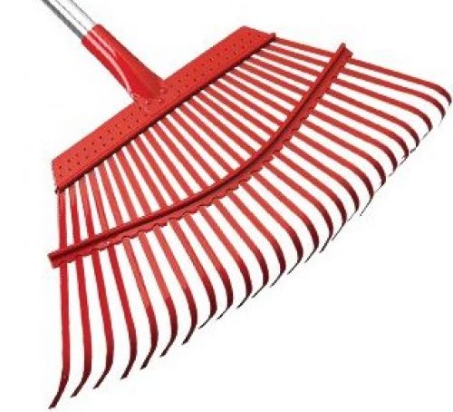 Concord Rake Corona Fixed Tine Leaf Rake Head - Concord Garden